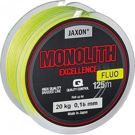 Plecionka JAXON Monolith Excellence Fluo 0,10mm / 125m / 8kg