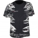 Dragon t-paita, HELLS ANGLERS MIX Musta XL