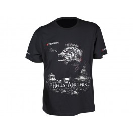 Dragon koszulka t-shirt HELLS ANGLERS Okoń czarna XXXL