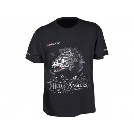 Dragon koszulka t-shirt HELLS ANGLERS Sandacz czarna XXL