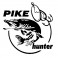 Nakejka samochodowa "Pike Hunter" 13,3X14cm czarna