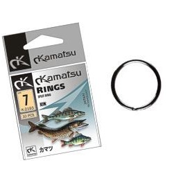 Kamatsu kółka łącznikowe Split Rings 12 mm op. 10szt